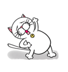 Stupid Fat White Cat（個別スタンプ：17）