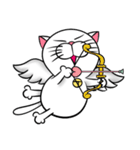 Stupid Fat White Cat（個別スタンプ：22）