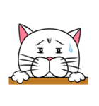 Stupid Fat White Cat（個別スタンプ：33）