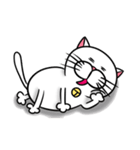 Stupid Fat White Cat（個別スタンプ：38）