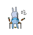 ZZ rabbit（個別スタンプ：4）