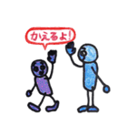将人のハッピースタンプたち（個別スタンプ：22）