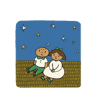 こむぎいろ な ふたり（個別スタンプ：40）