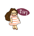 Nichy the little girl（個別スタンプ：4）