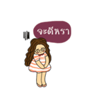 Nichy the little girl（個別スタンプ：6）