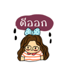 Nichy the little girl（個別スタンプ：9）