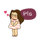Nichy the little girl（個別スタンプ：11）