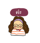 Nichy the little girl（個別スタンプ：12）