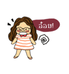Nichy the little girl（個別スタンプ：18）