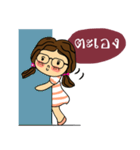 Nichy the little girl（個別スタンプ：19）