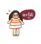 Nichy the little girl（個別スタンプ：26）