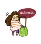 Nichy the little girl（個別スタンプ：30）