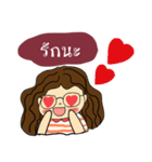 Nichy the little girl（個別スタンプ：36）