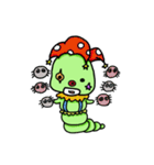 Caterpillar - Elmo with spider Part II（個別スタンプ：19）