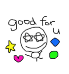 cute hand writing sticker2（個別スタンプ：8）