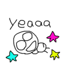 cute hand writing sticker2（個別スタンプ：13）