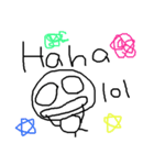 cute hand writing sticker2（個別スタンプ：30）