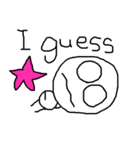 cute hand writing sticker2（個別スタンプ：34）
