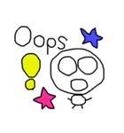 cute hand writing sticker2（個別スタンプ：40）