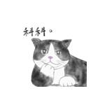 Milin cat（個別スタンプ：9）