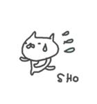 <しょうさん>基本セット Sho cute cat（個別スタンプ：26）