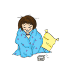 Hana daily life（個別スタンプ：4）