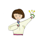 Hana daily life（個別スタンプ：7）