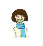 Hana daily life（個別スタンプ：8）
