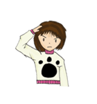 Hana daily life（個別スタンプ：16）