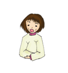Hana daily life（個別スタンプ：18）