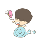 James Kung Is Happy（個別スタンプ：35）