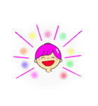 カラフルおだんごガールズ（個別スタンプ：39）