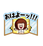 貧乏女子「プア子」（個別スタンプ：1）