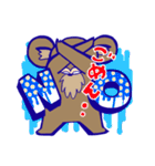 おさるの日常スタンプ（個別スタンプ：9）