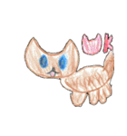 猫大好きあっちゃんの絵（個別スタンプ：20）