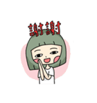 Hey！Girl（個別スタンプ：11）