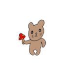 Molly of the bear cub（個別スタンプ：7）