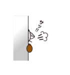 ネコをかぶったくま（個別スタンプ：14）