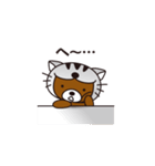 ネコをかぶったくま（個別スタンプ：39）