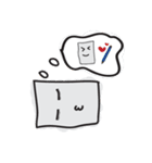 Paper Emotional（個別スタンプ：8）