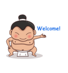 Skylar the Sumo Wrestler（個別スタンプ：11）