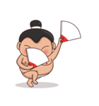 Skylar the Sumo Wrestler（個別スタンプ：18）