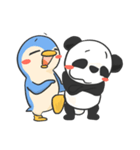 Penguin ＆ Panda ver.Funny（個別スタンプ：18）