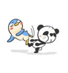 Penguin ＆ Panda ver.Funny（個別スタンプ：20）