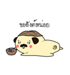 Shabu : A Little Pug（個別スタンプ：31）