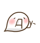 Japanese smiley Ghost（個別スタンプ：36）