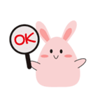 Adorkable bunny（個別スタンプ：11）