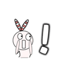 changlili rabbit sticker2（個別スタンプ：28）