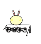 changlili rabbit sticker2（個別スタンプ：33）