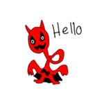 Rex The Little Devil Emotion（個別スタンプ：8）